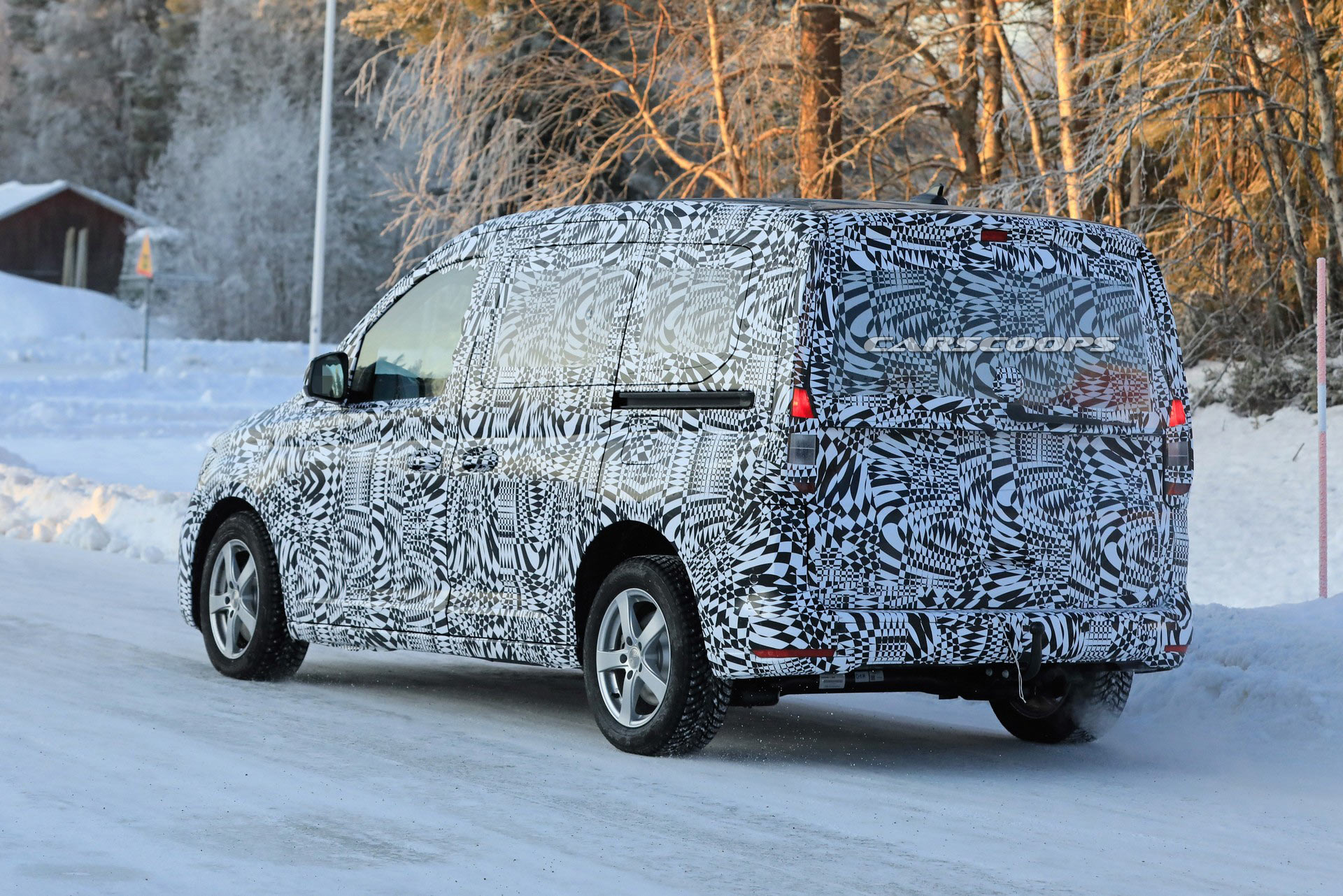 New VW Caddy Previewed In More Realistic Sketches Ahead Of February Debut