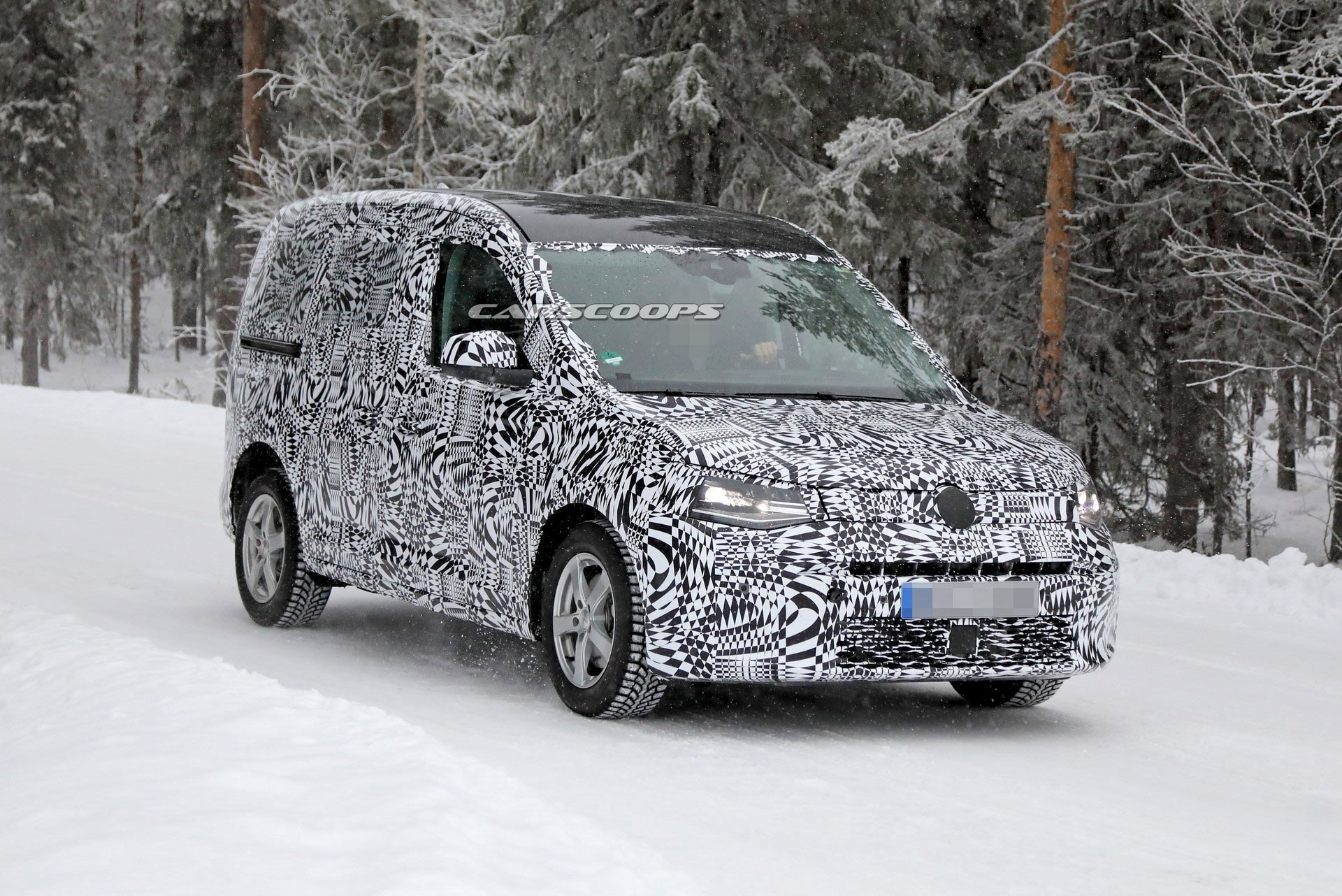 New VW Caddy Previewed In More Realistic Sketches Ahead Of February Debut