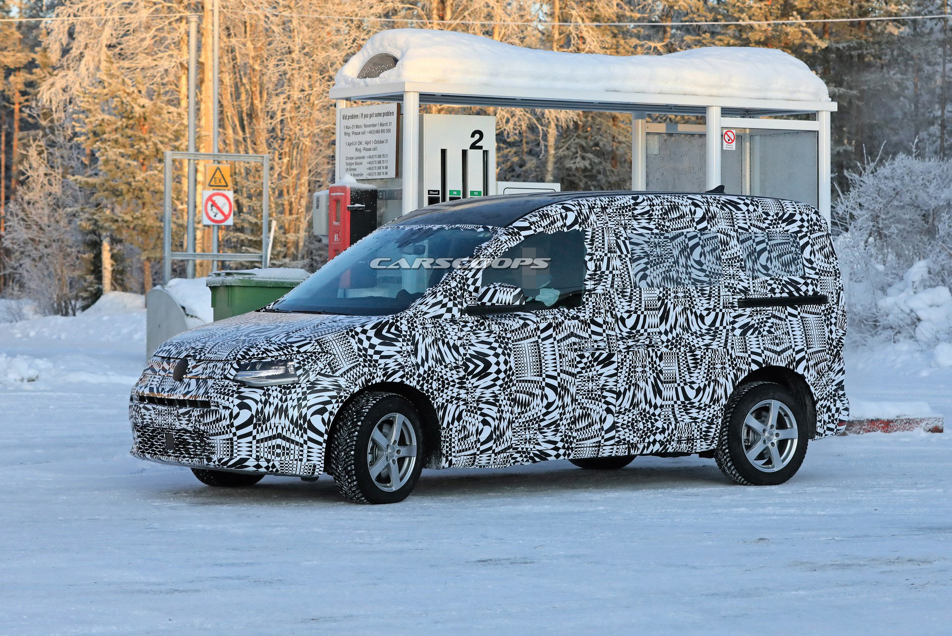 New VW Caddy Previewed In More Realistic Sketches Ahead Of February Debut