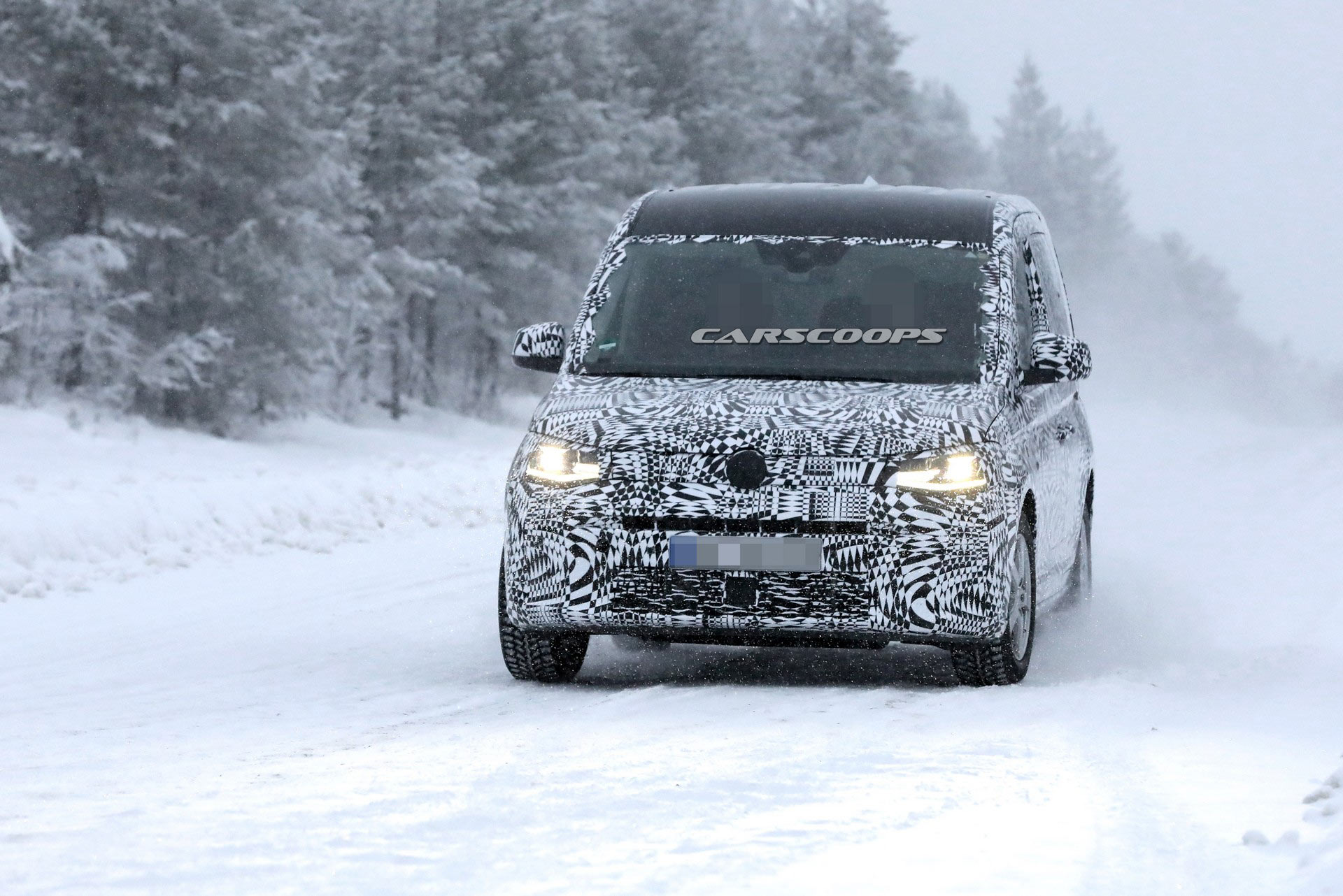 New VW Caddy Previewed In More Realistic Sketches Ahead Of February Debut