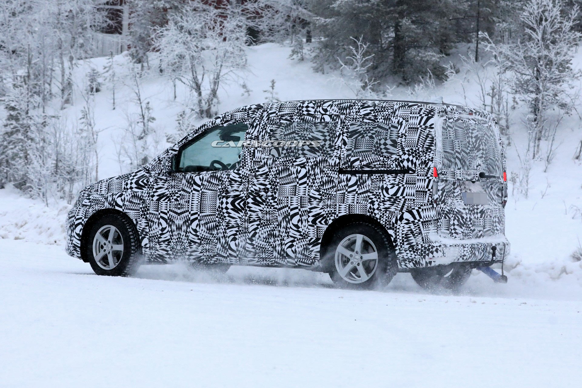 New VW Caddy Previewed In More Realistic Sketches Ahead Of February Debut