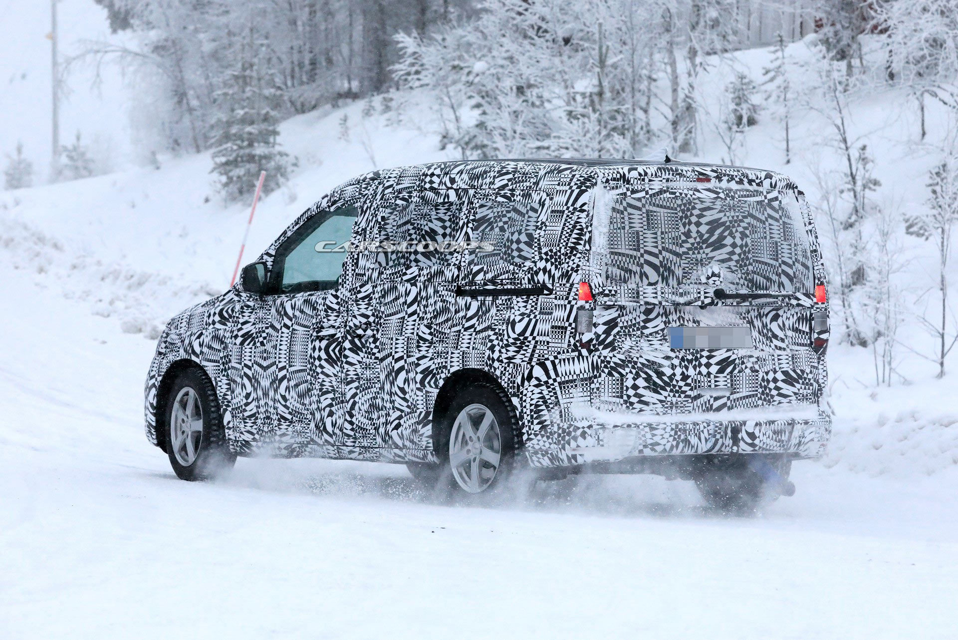 New VW Caddy Previewed In More Realistic Sketches Ahead Of February Debut