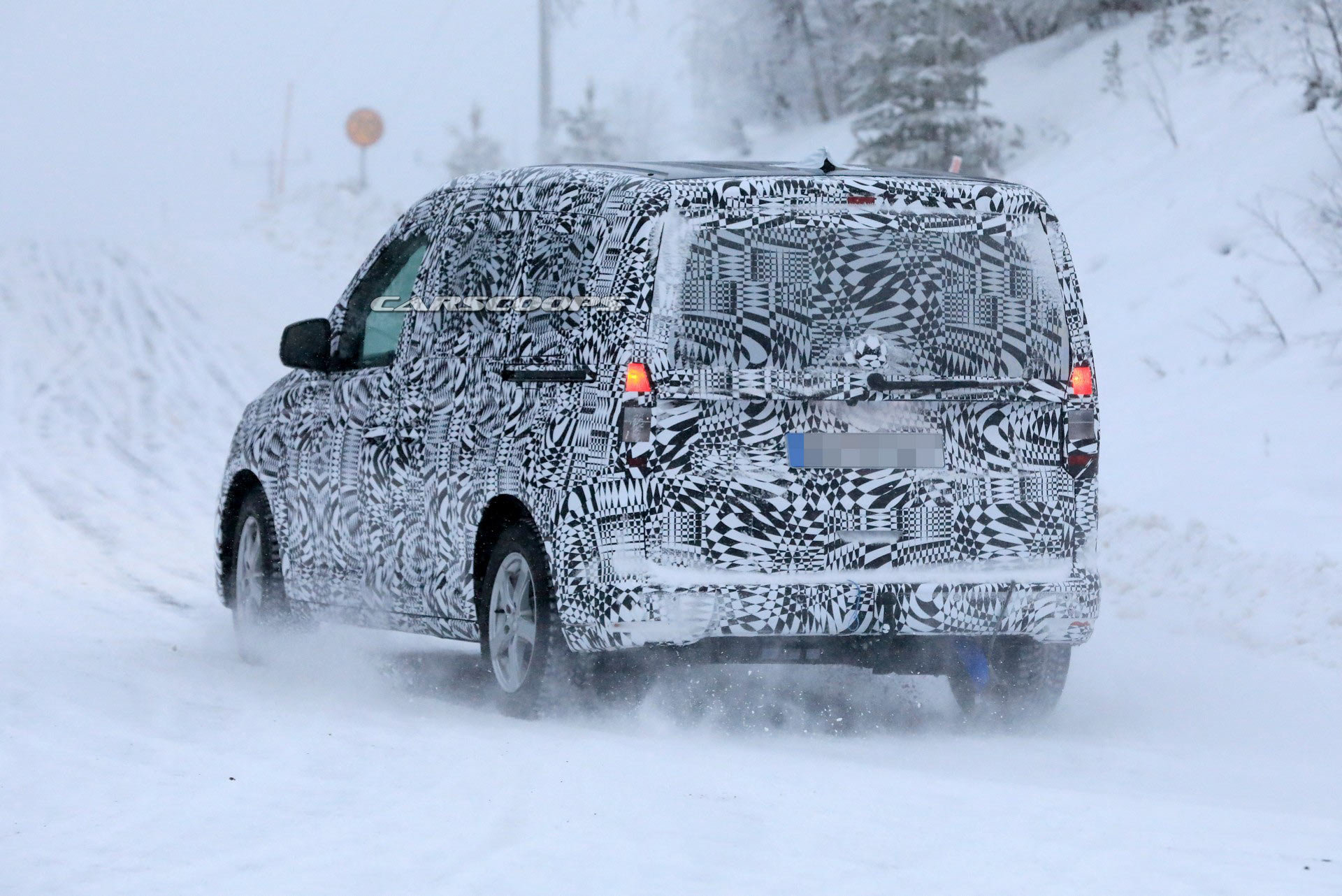 New VW Caddy Previewed In More Realistic Sketches Ahead Of February Debut