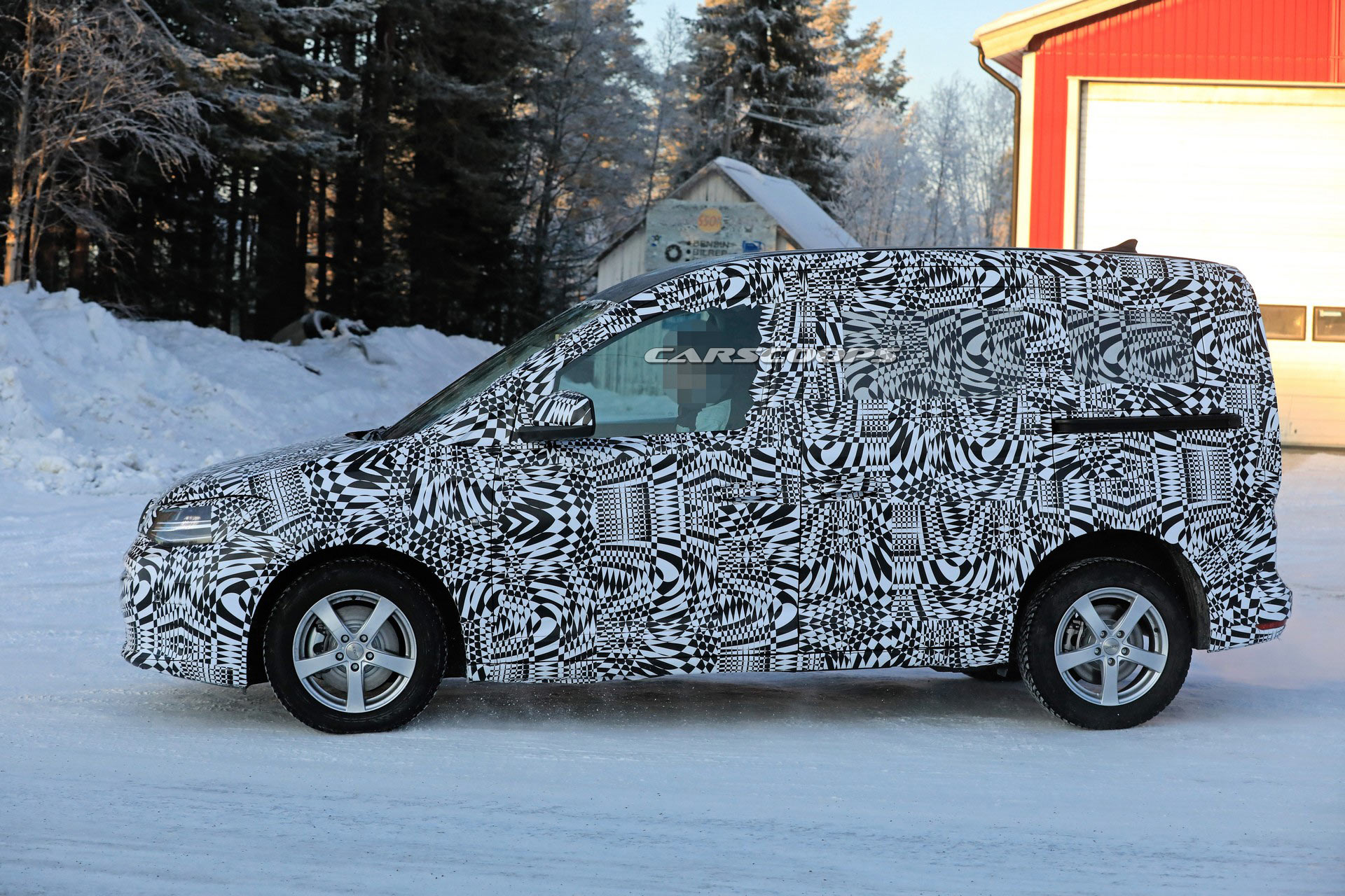 New VW Caddy Previewed In More Realistic Sketches Ahead Of February Debut