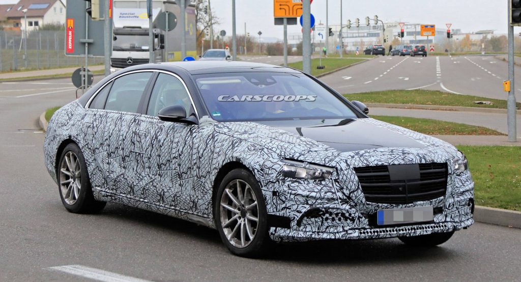  2020 Mercedes S-Class Shows More Skin, New Details Emerge