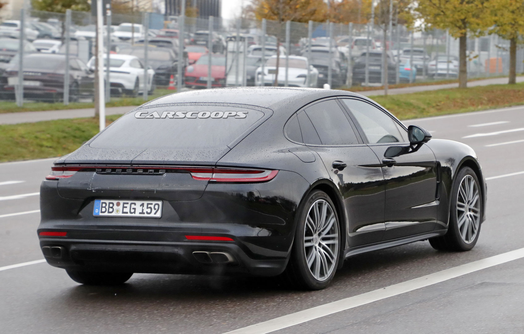 2021 Porsche Panamera Sport Turismo Spied Too, Has A 992 Vibe About It