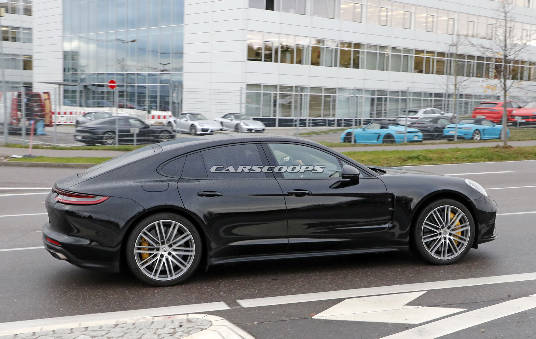 2021 Porsche Panamera Sport Turismo Spied Too, Has A 992 Vibe About It