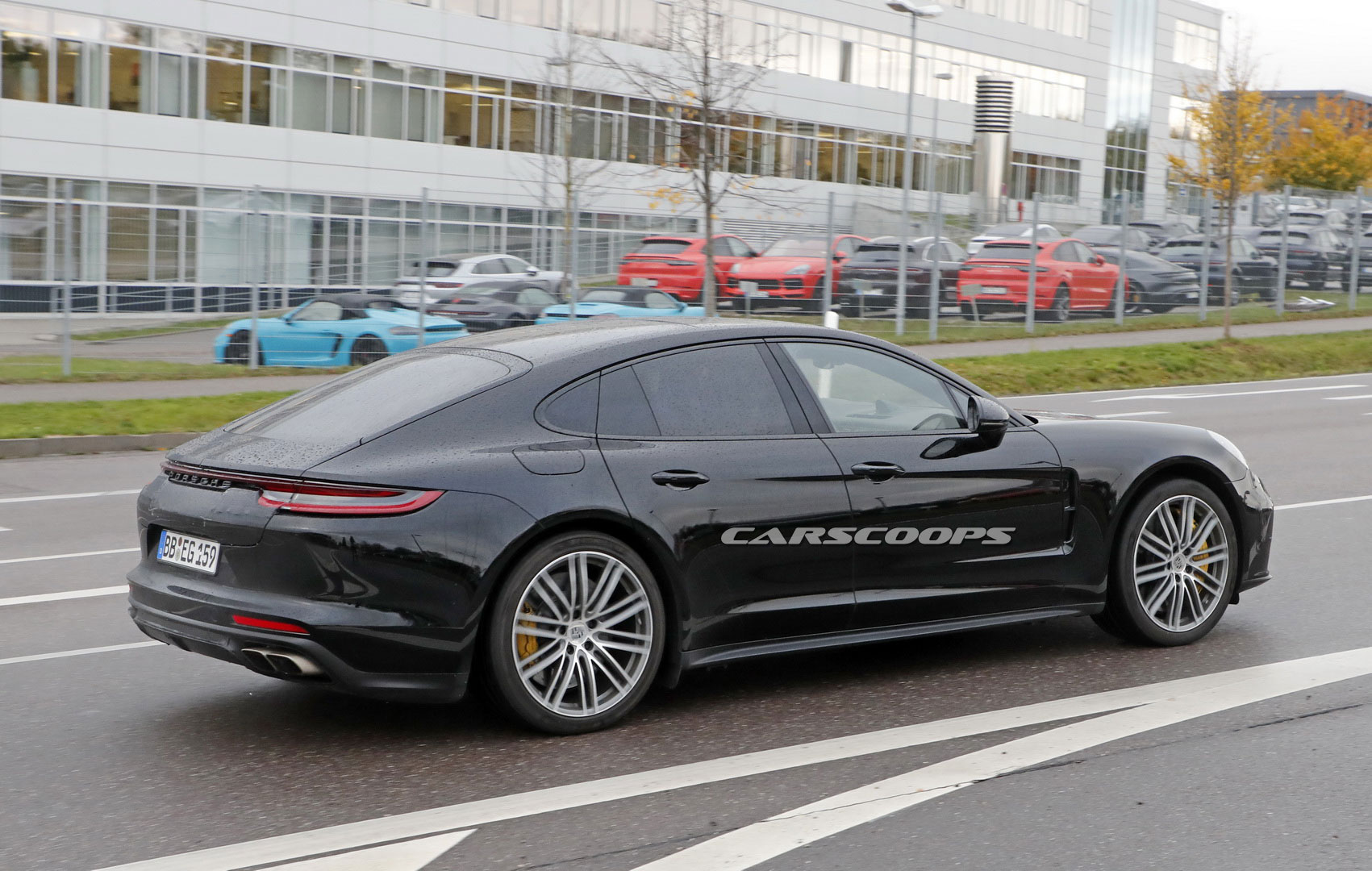 2021 Porsche Panamera Sport Turismo Spied Too, Has A 992 Vibe About It