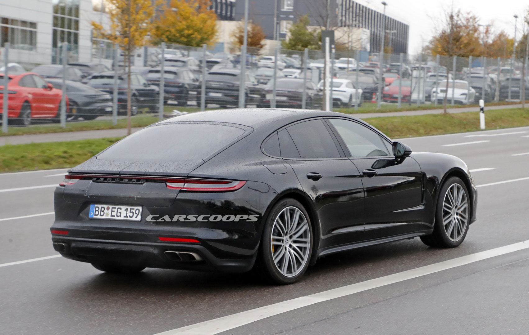 2021 Porsche Panamera Sport Turismo Spied Too, Has A 992 Vibe About It