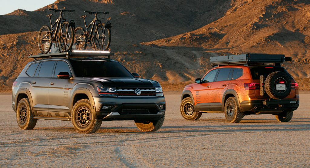VW Rocks SEMA With Three Atlas Concepts, Tuned Jetta GLI