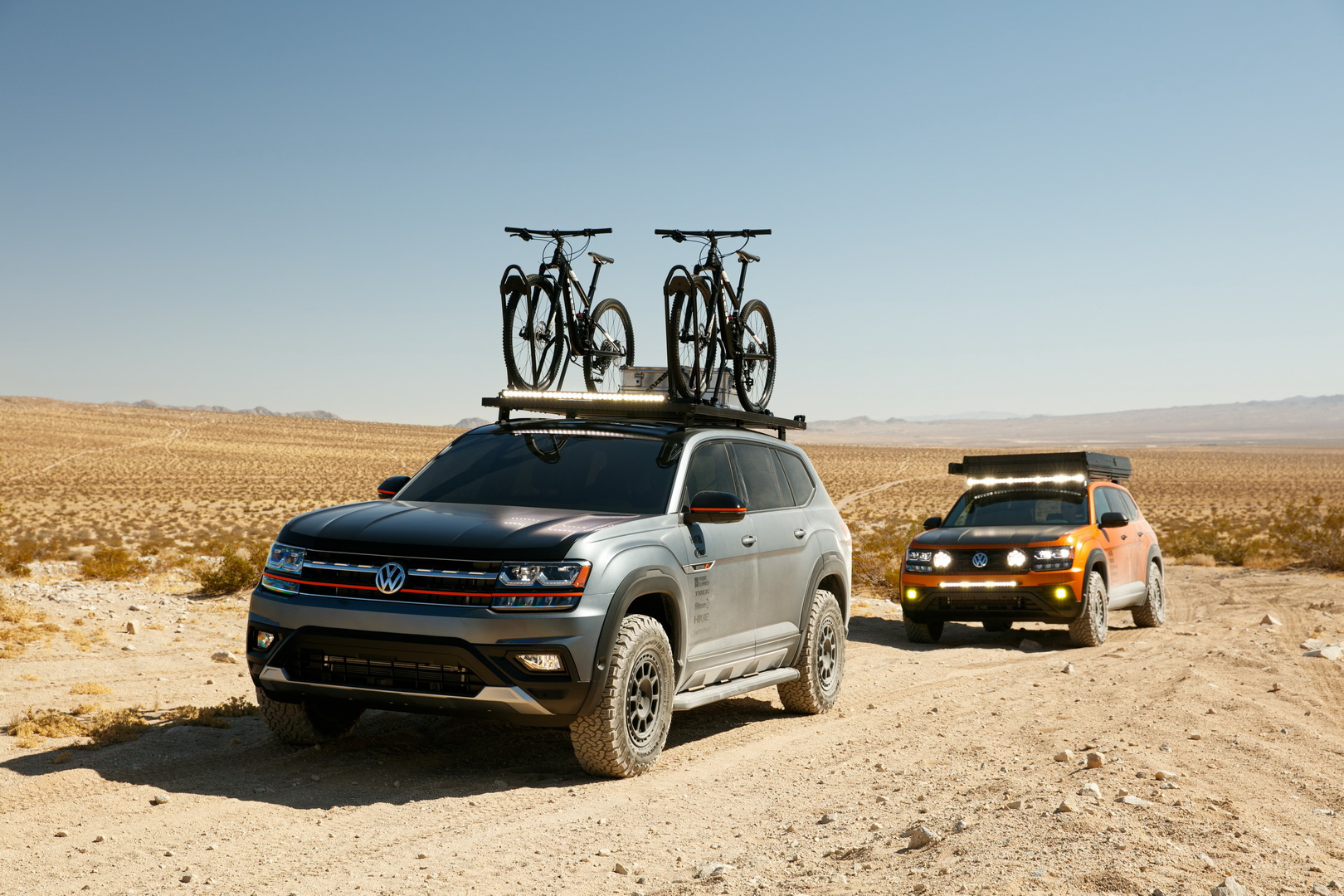 VW Rocks SEMA With Three Atlas Concepts, Tuned Jetta GLI