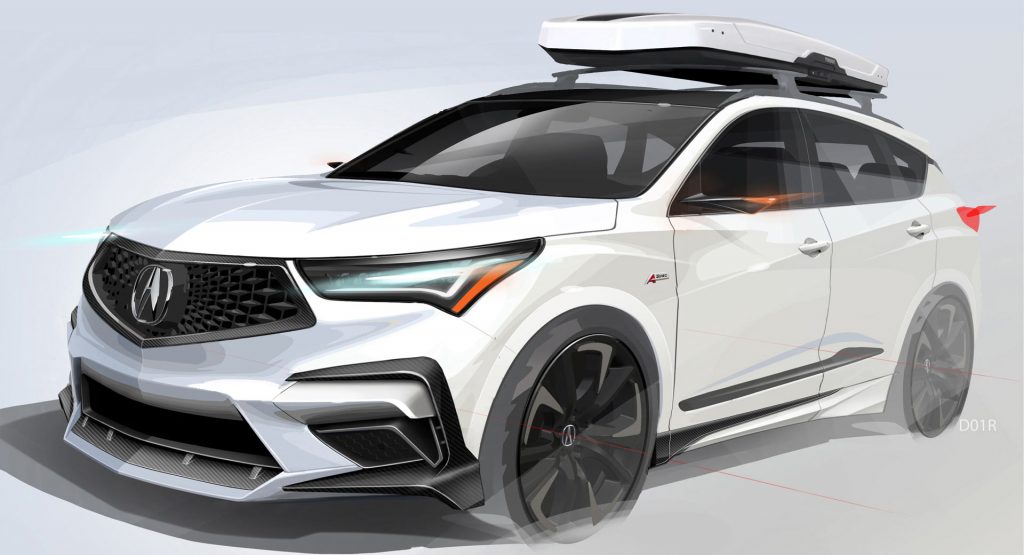  Acura Previews Sporty RDX For SEMA, Will Be Joined By Three NSXs