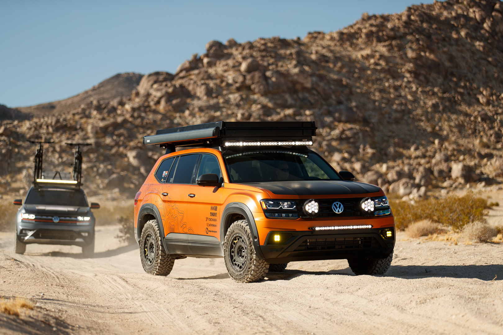 VW Rocks SEMA With Three Atlas Concepts, Tuned Jetta GLI