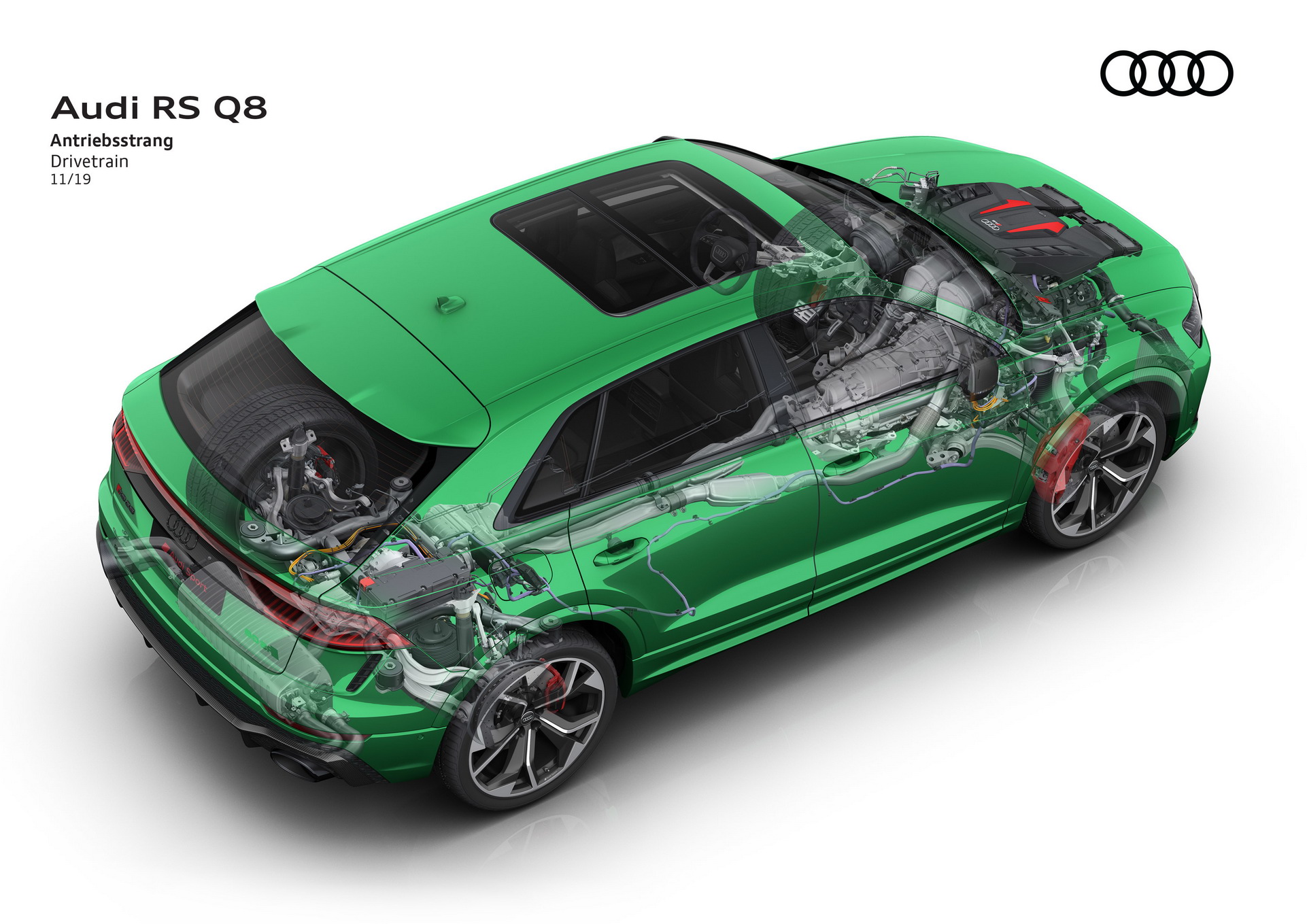 New Audi RS Q8 Is A Ballistic SUV With 591 HP And Mild-Hybrid Tech