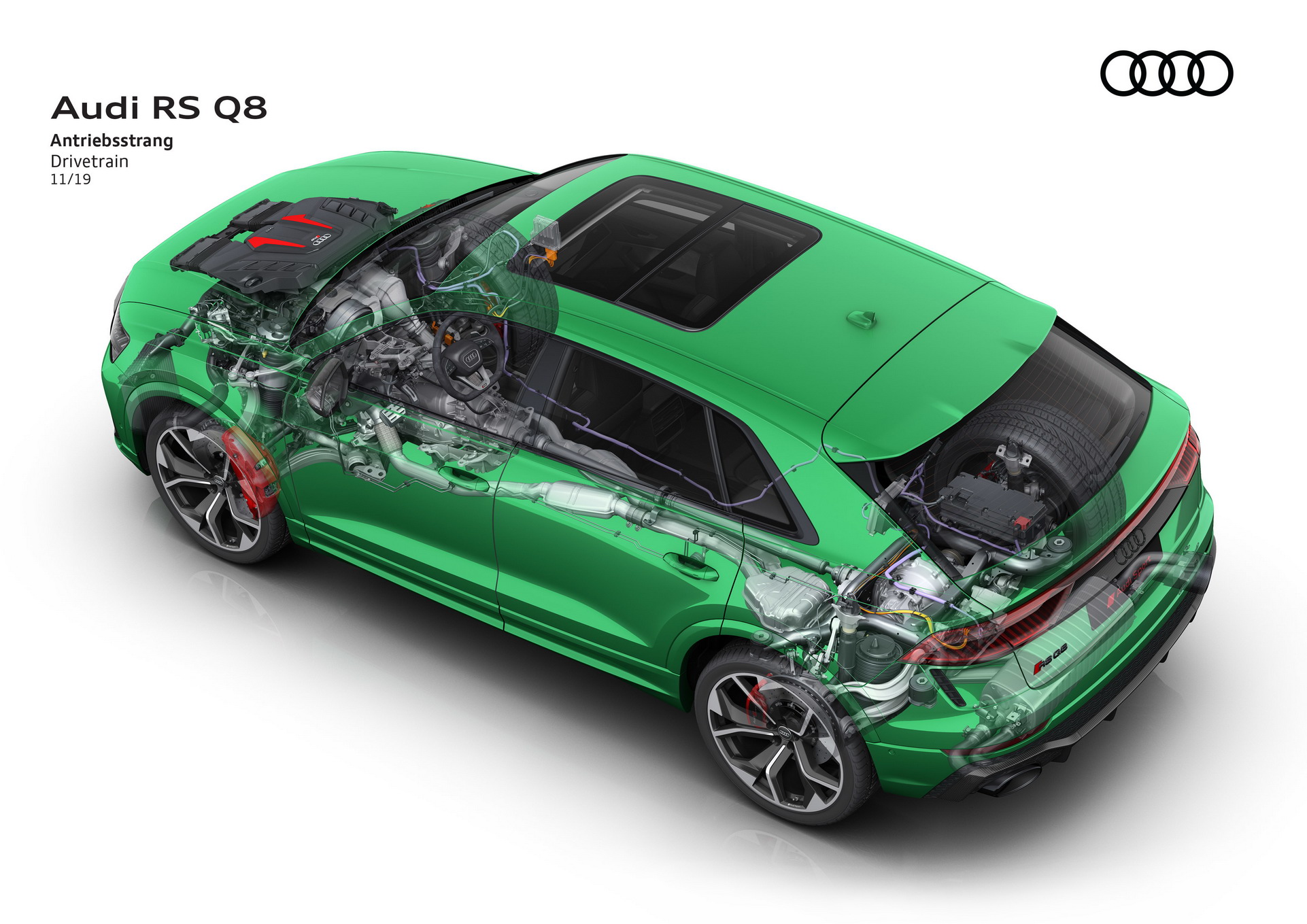 New Audi RS Q8 Is A Ballistic SUV With 591 HP And Mild-Hybrid Tech