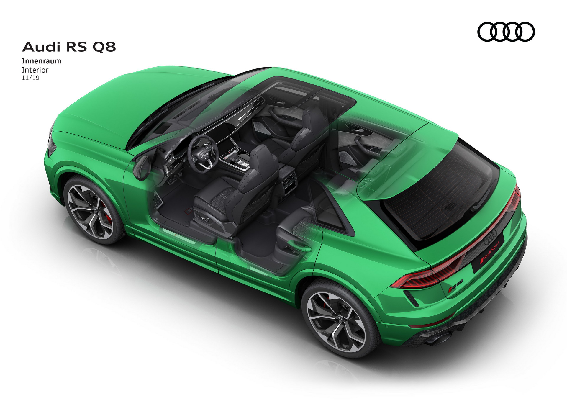 New Audi RS Q8 Is A Ballistic SUV With 591 HP And Mild-Hybrid Tech