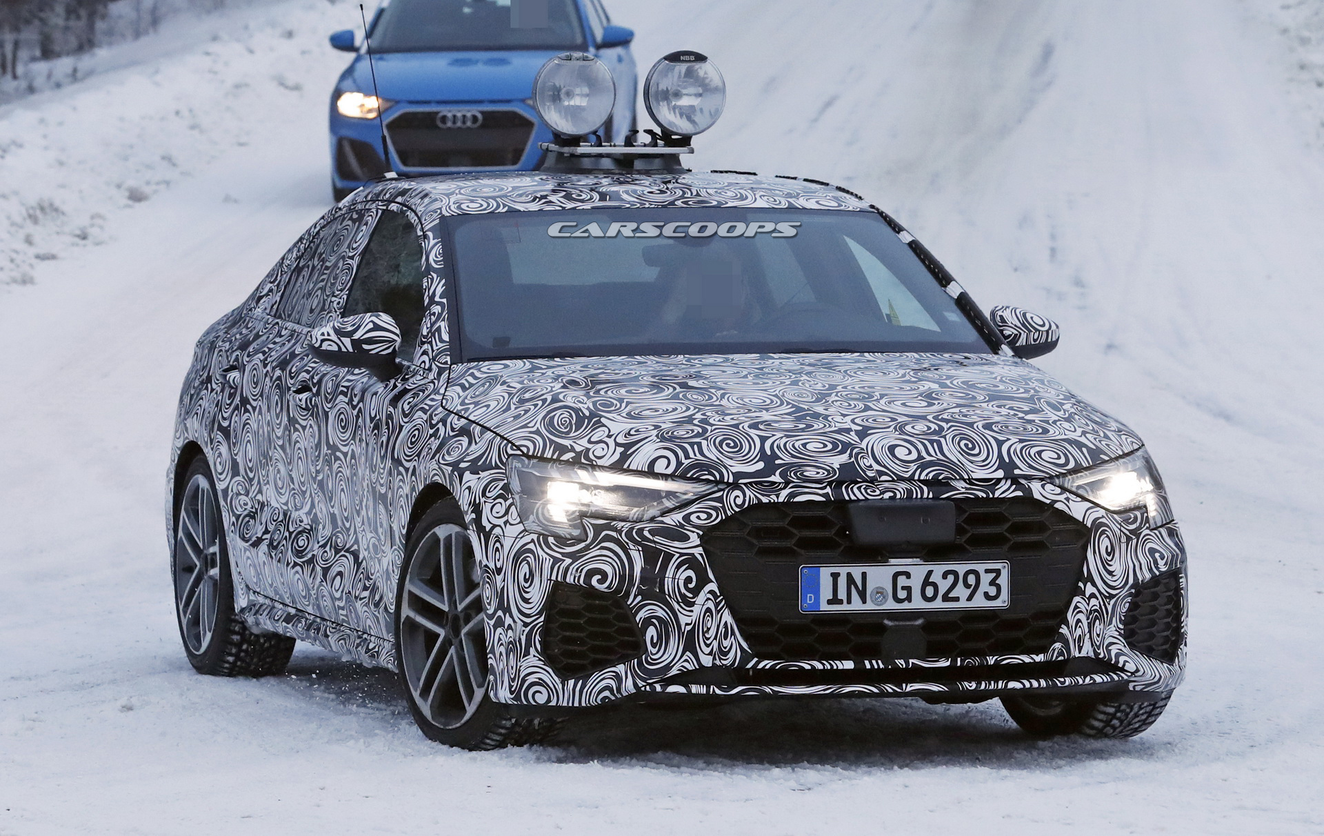 Peekaboo! 2021 Audi A3 Sedan Caught Undisguised With Its Skirt Up