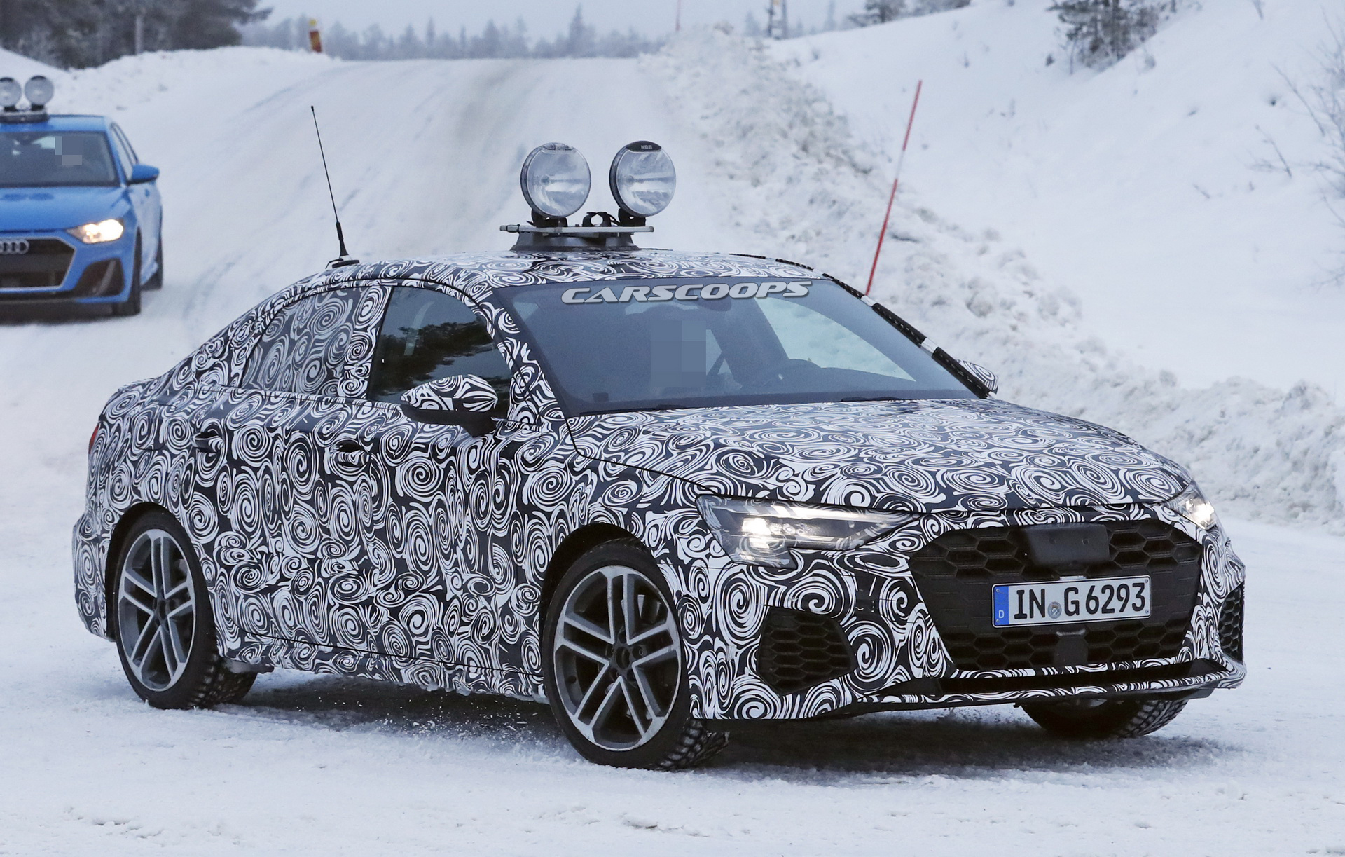 Peekaboo! 2021 Audi A3 Sedan Caught Undisguised With Its Skirt Up