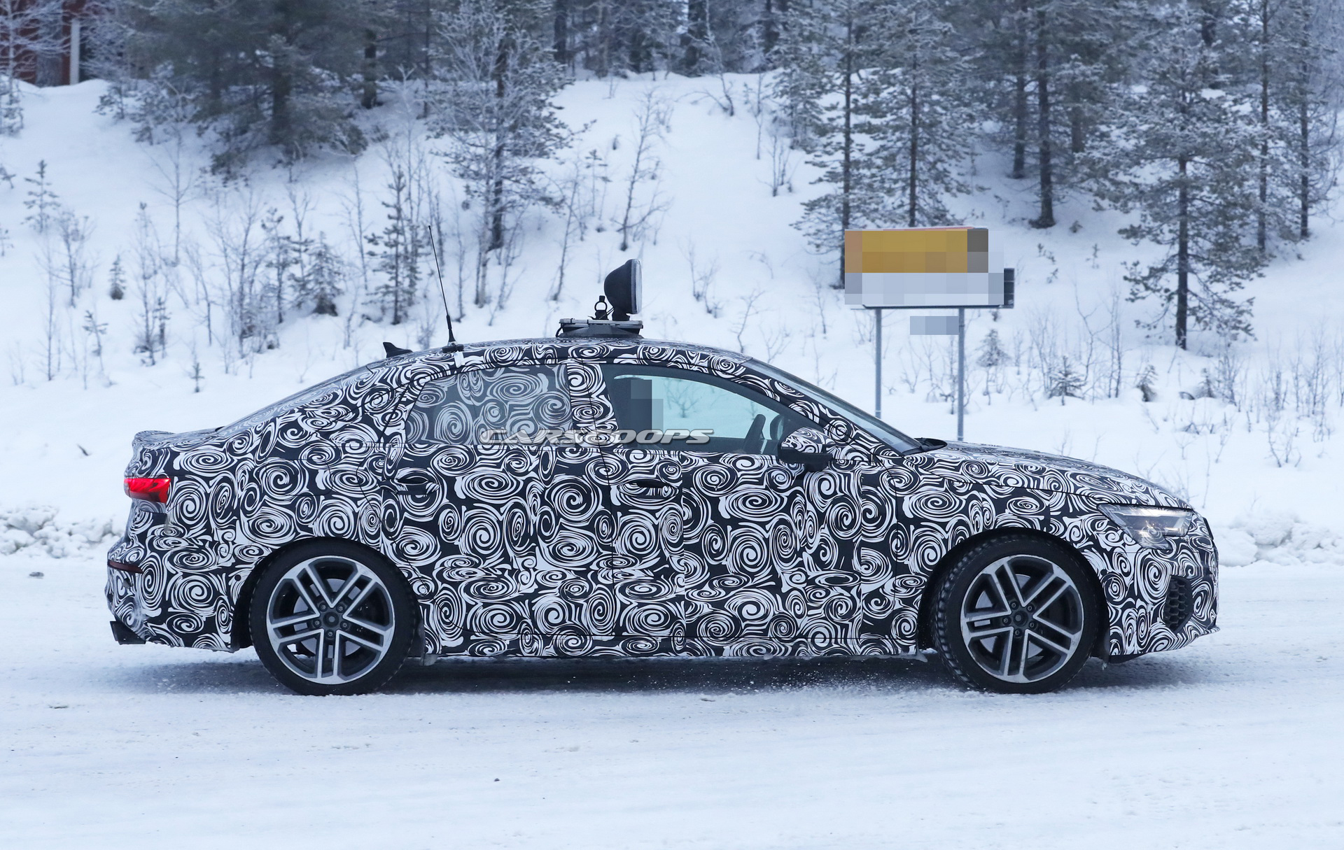 Peekaboo! 2021 Audi A3 Sedan Caught Undisguised With Its Skirt Up