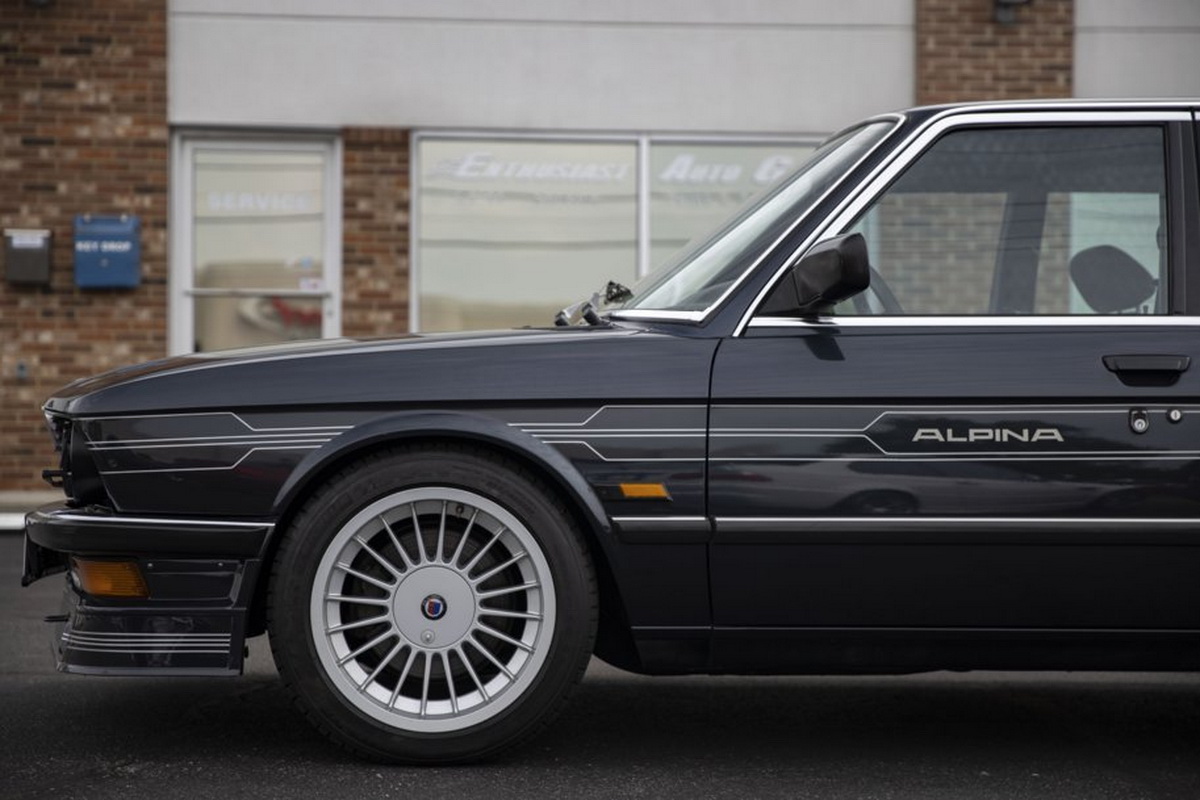 This BMW Alpina B7 Turbo Comes From An Era When Sedans Could Spank A 911