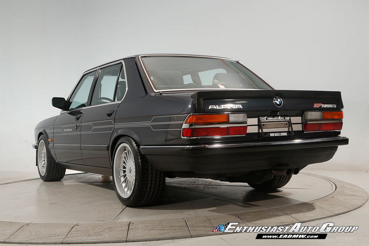 This BMW Alpina B7 Turbo Comes From An Era When Sedans Could Spank A 911
