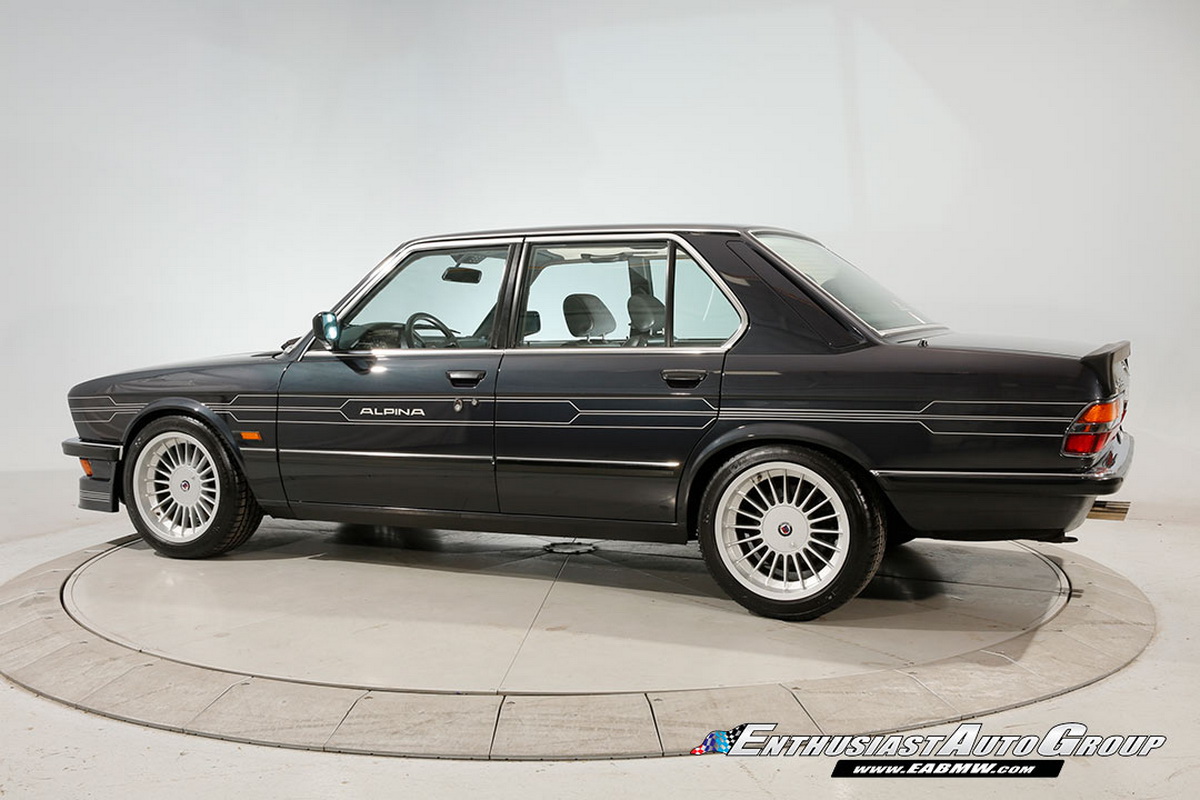 This BMW Alpina B7 Turbo Comes From An Era When Sedans Could Spank A 911