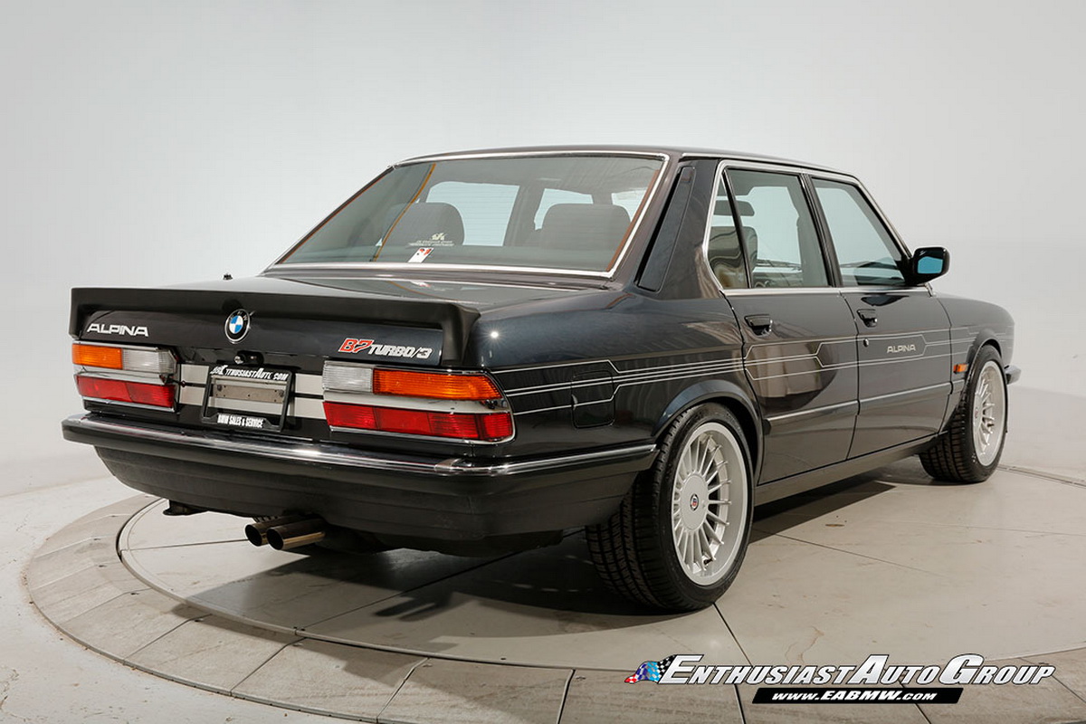 This BMW Alpina B7 Turbo Comes From An Era When Sedans Could Spank A 911