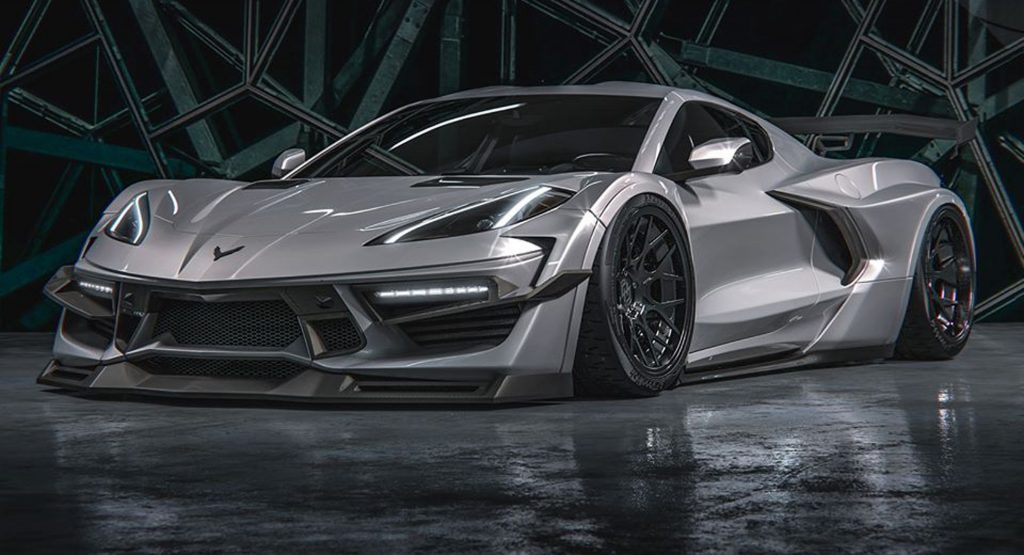  We’re Sure Someone Will Make A Widebody C8 Corvette Like This