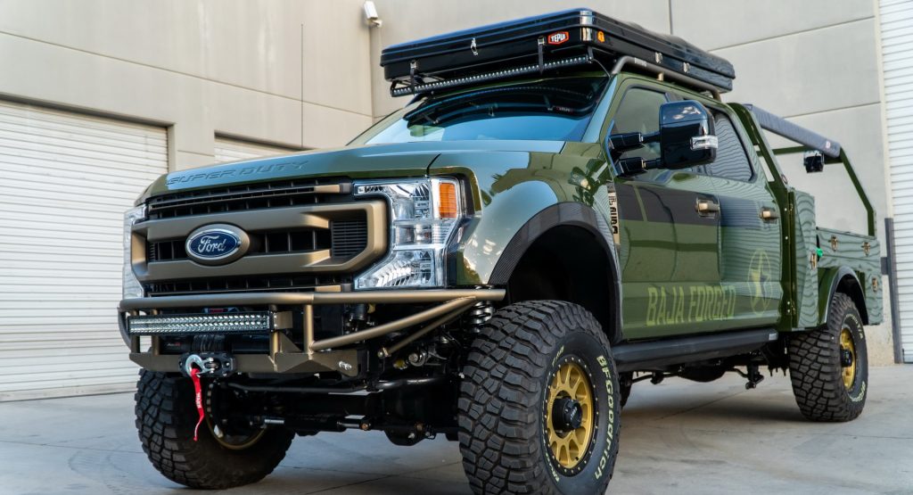  Ford ‘Baja Forged’ Super Duty By LGE-CTS Is Ready To Save Raptors In Distress