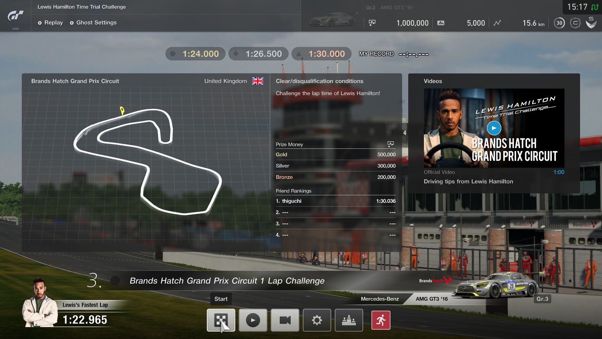 Gran Turismo Sport Gets Five New Cars And Lewis Hamilton Time Trial Challenge