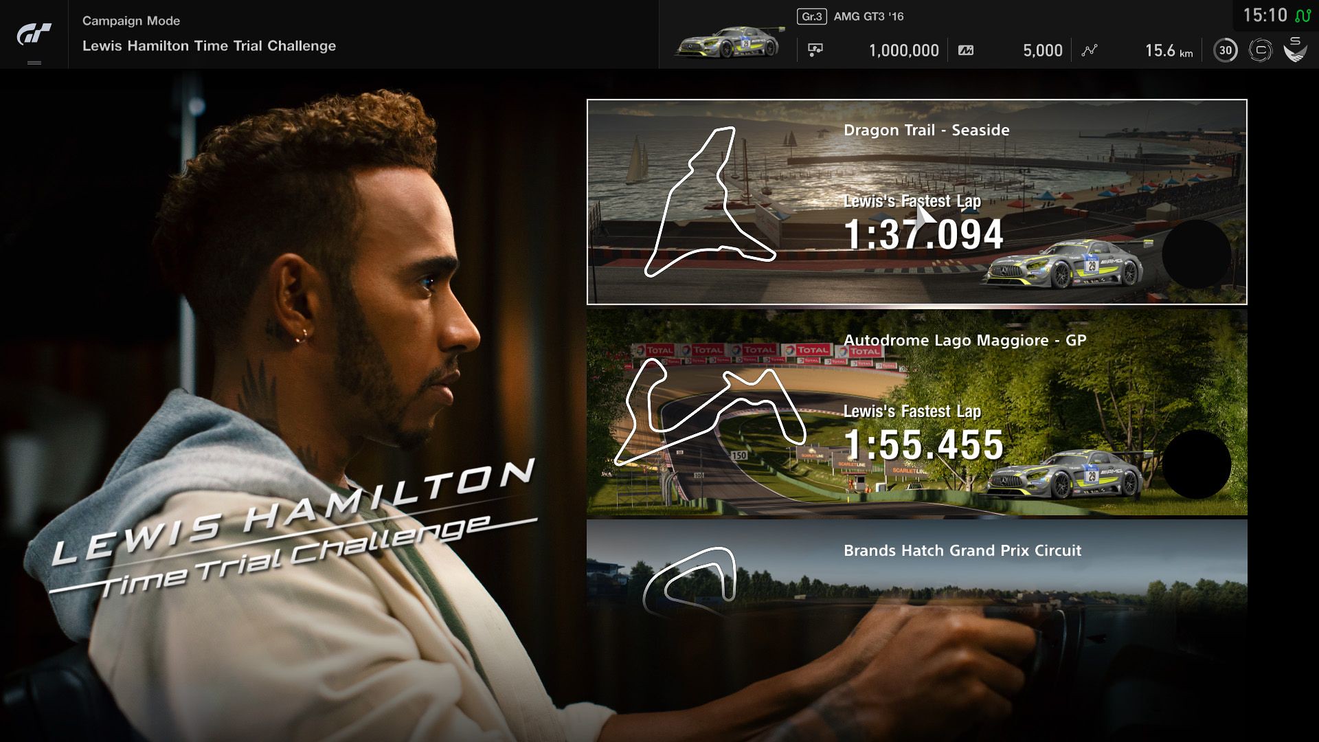 Gran Turismo Sport Gets Five New Cars And Lewis Hamilton Time Trial Challenge
