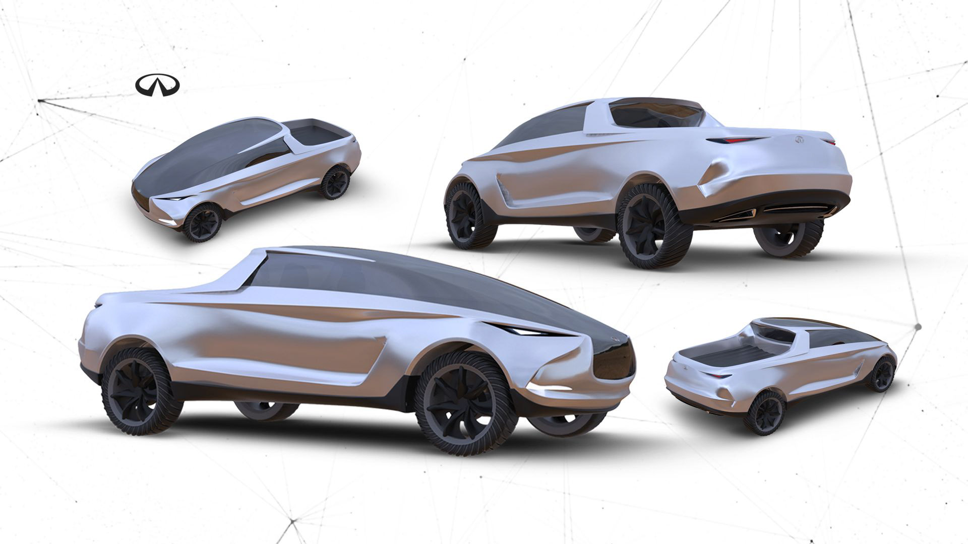 Find Tesla’s Cybertruck Too Dull? How About The Infiniti Quick-x Then?