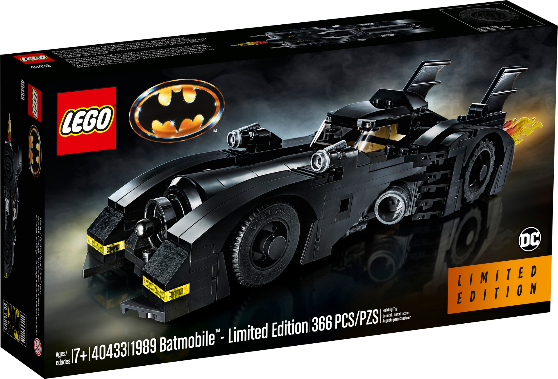 LEGO’s 1989 Batmobile Set Is Massively Awesome