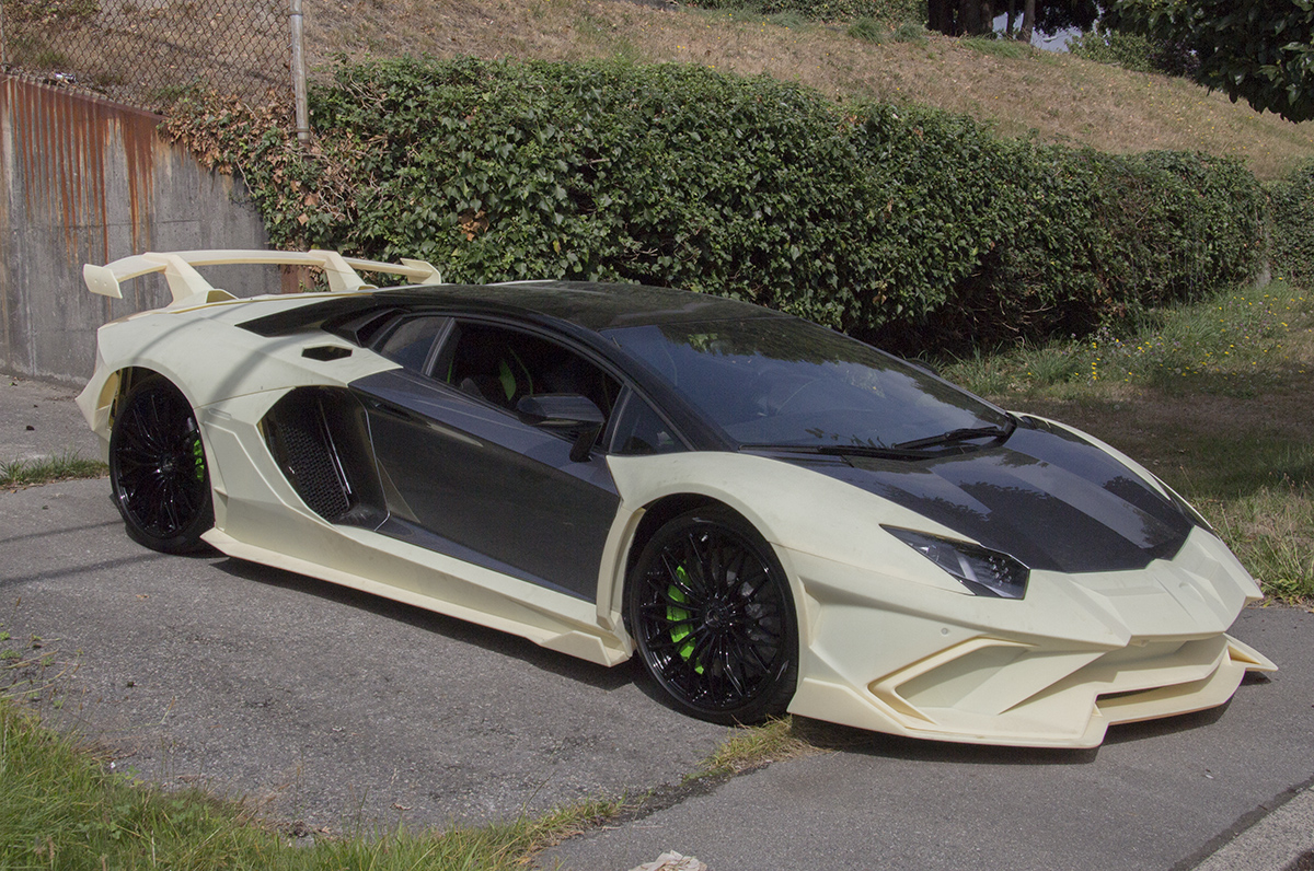 Duke Dynamics’ Centenario-Inspired Lambo Aventador Widebody Kit Costs $50K
