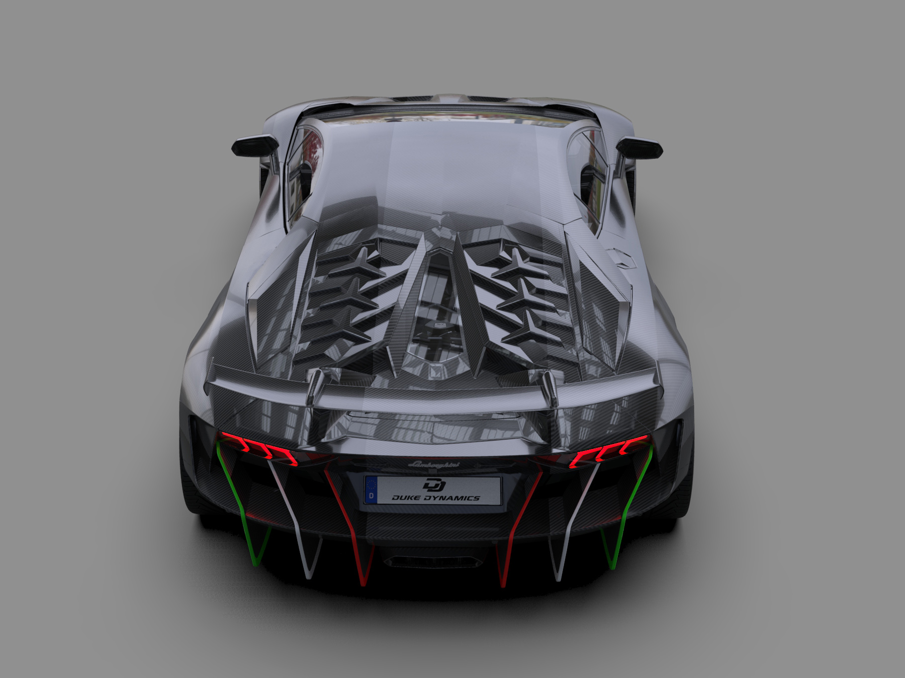 Duke Dynamics’ Centenario-Inspired Lambo Aventador Widebody Kit Costs $50K