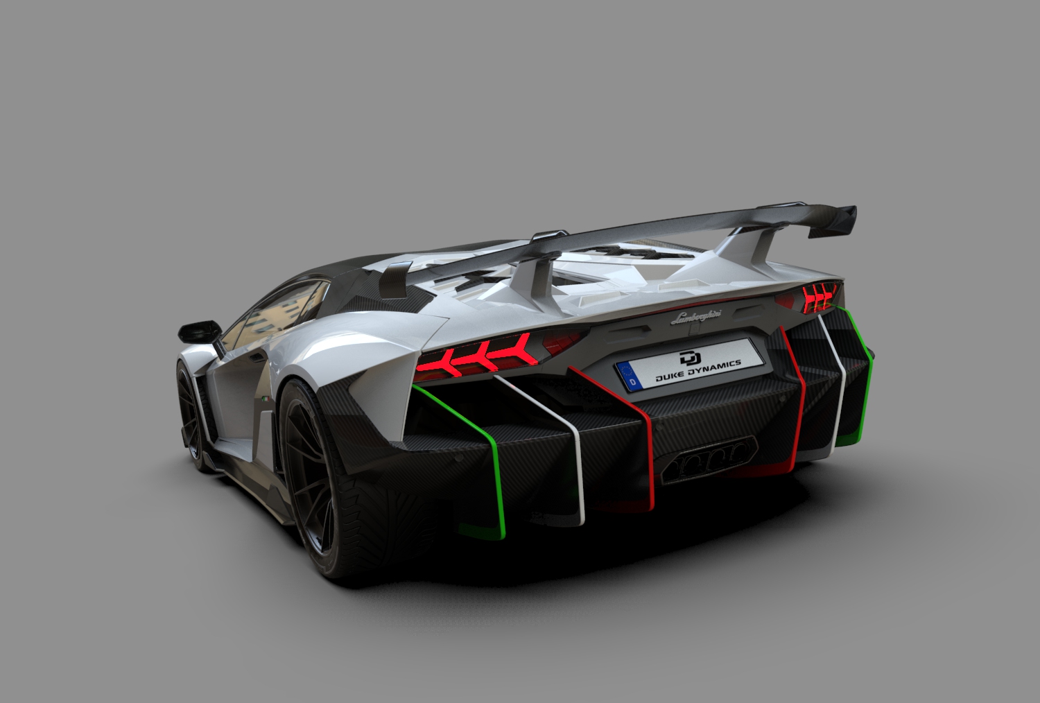Duke Dynamics’ Centenario-Inspired Lambo Aventador Widebody Kit Costs $50K