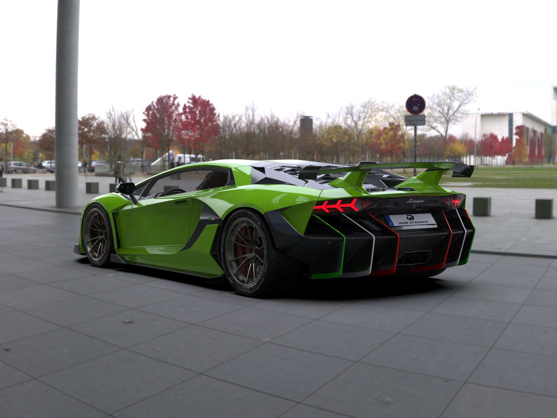 Duke Dynamics’ Centenario-Inspired Lambo Aventador Widebody Kit Costs $50K