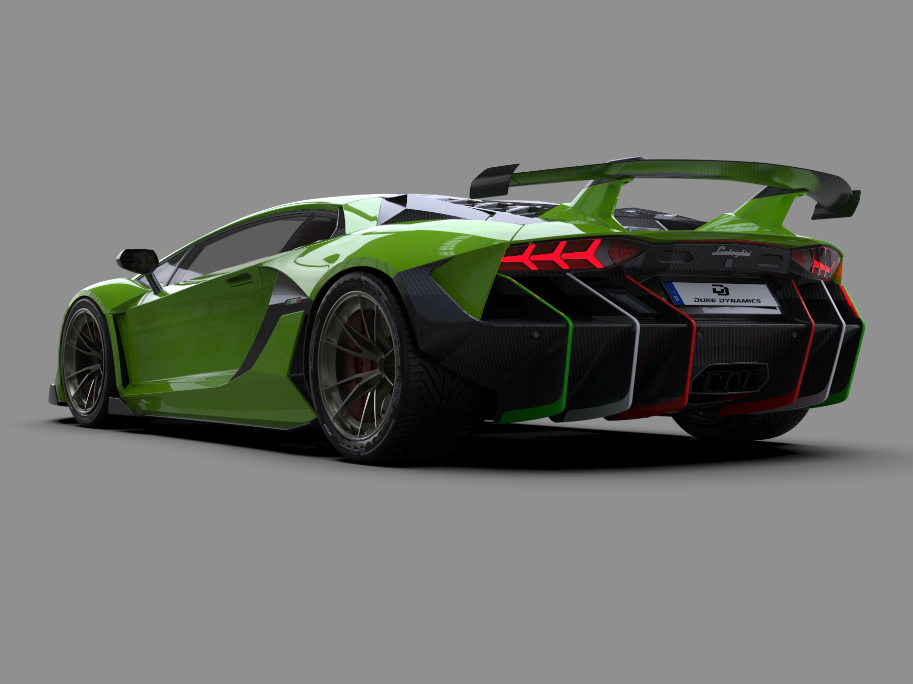 Duke Dynamics’ Centenario-Inspired Lambo Aventador Widebody Kit Costs $50K