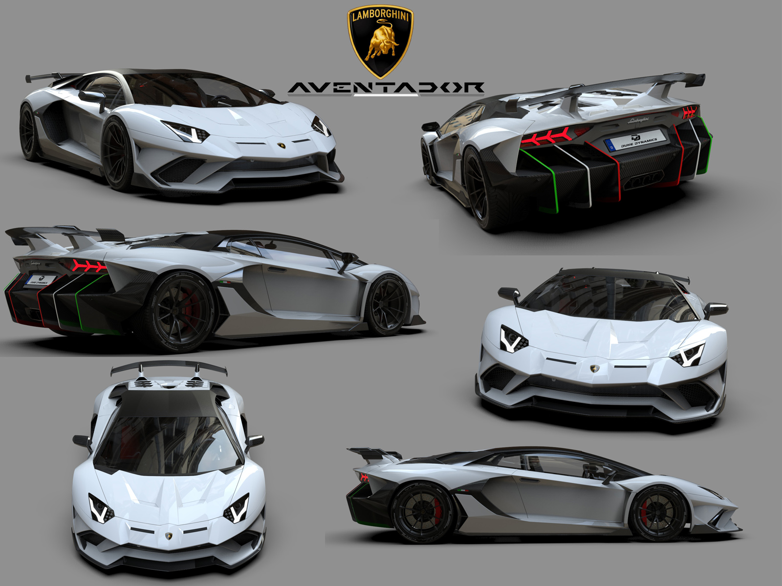 Duke Dynamics’ Centenario-Inspired Lambo Aventador Widebody Kit Costs $50K
