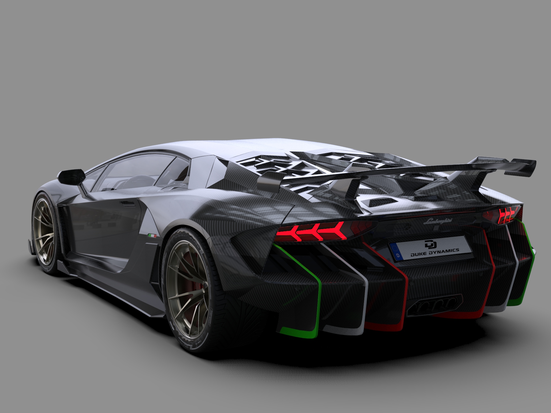 Duke Dynamics’ Centenario-Inspired Lambo Aventador Widebody Kit Costs $50K