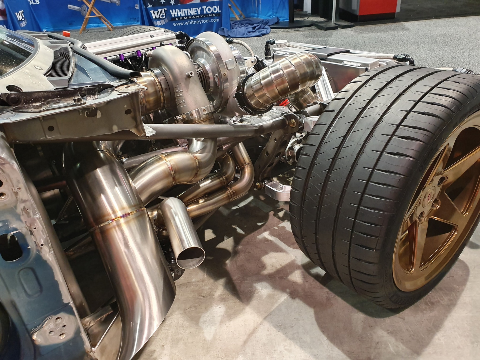 World’s Only AWD Mazda RX-7 With A 4-Rotor Engine Edges Closer To Completion