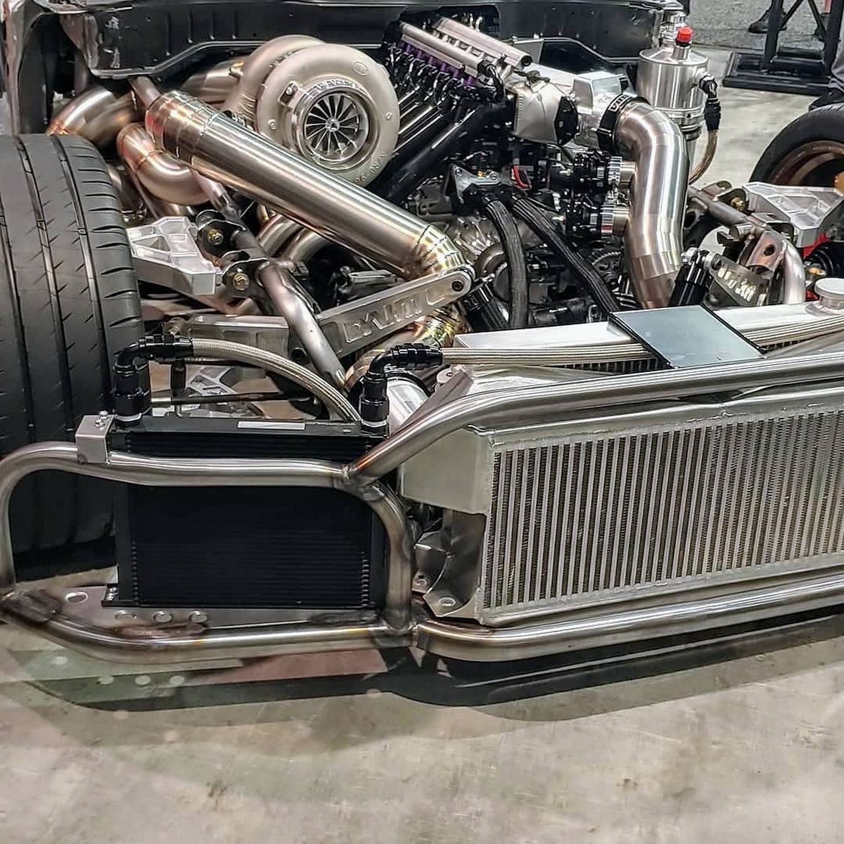 World’s Only AWD Mazda RX-7 With A 4-Rotor Engine Edges Closer To Completion