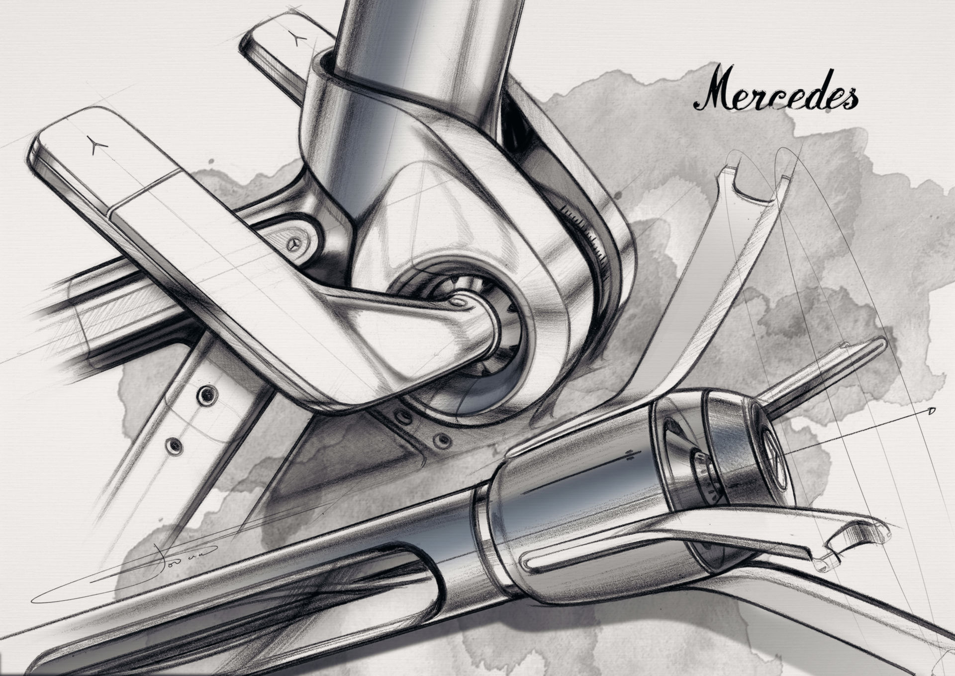 Vision Mercedes Simplex Brings Its Sci-Fi Hot Rod Looks To LA