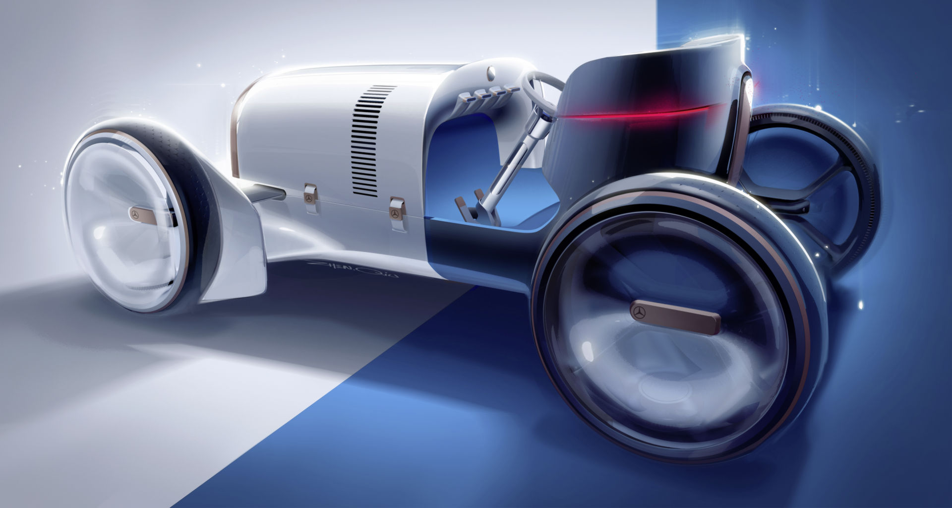 Vision Mercedes Simplex Brings Its Sci-Fi Hot Rod Looks To LA