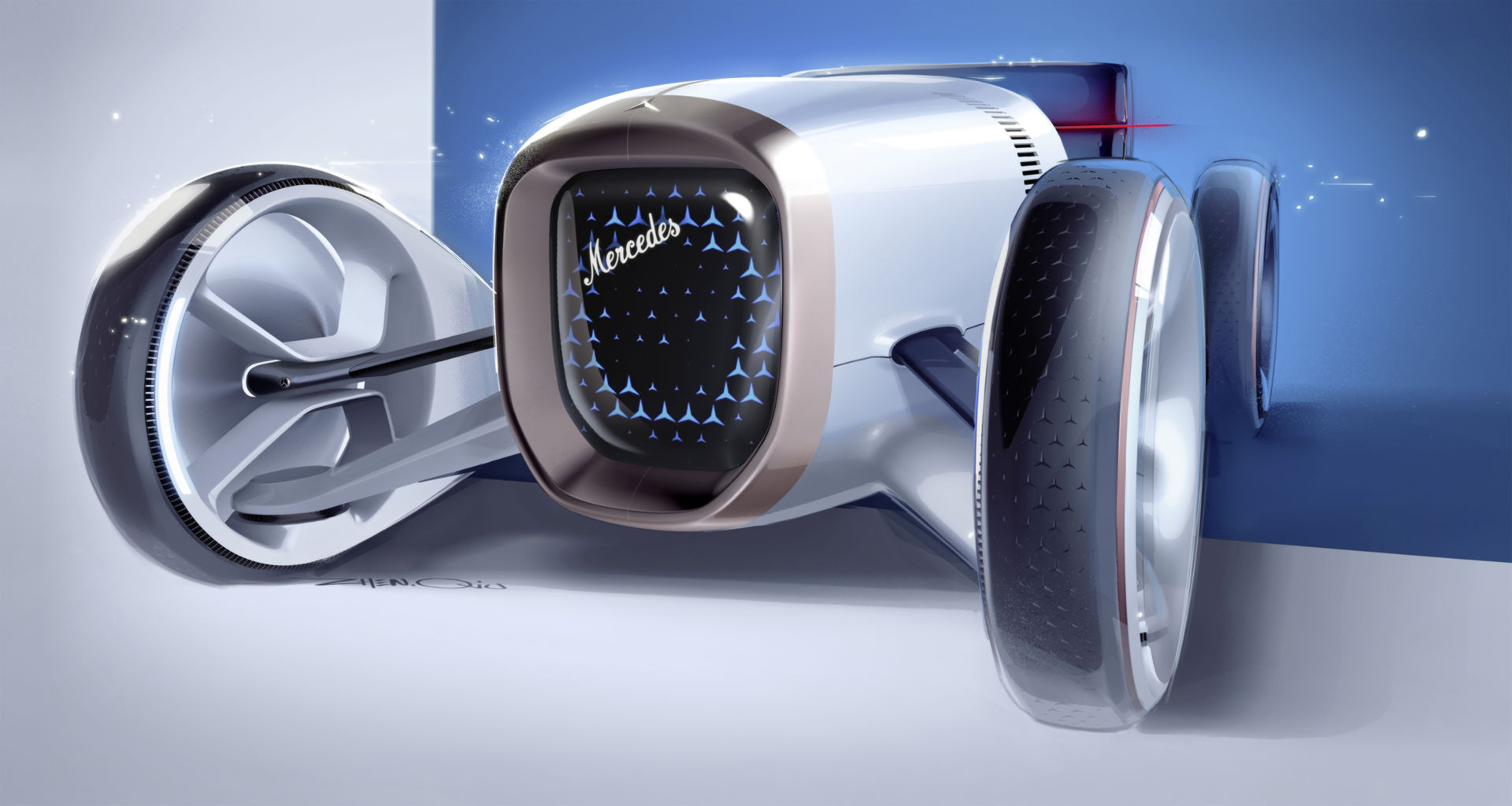 Vision Mercedes Simplex Brings Its Sci-Fi Hot Rod Looks To LA