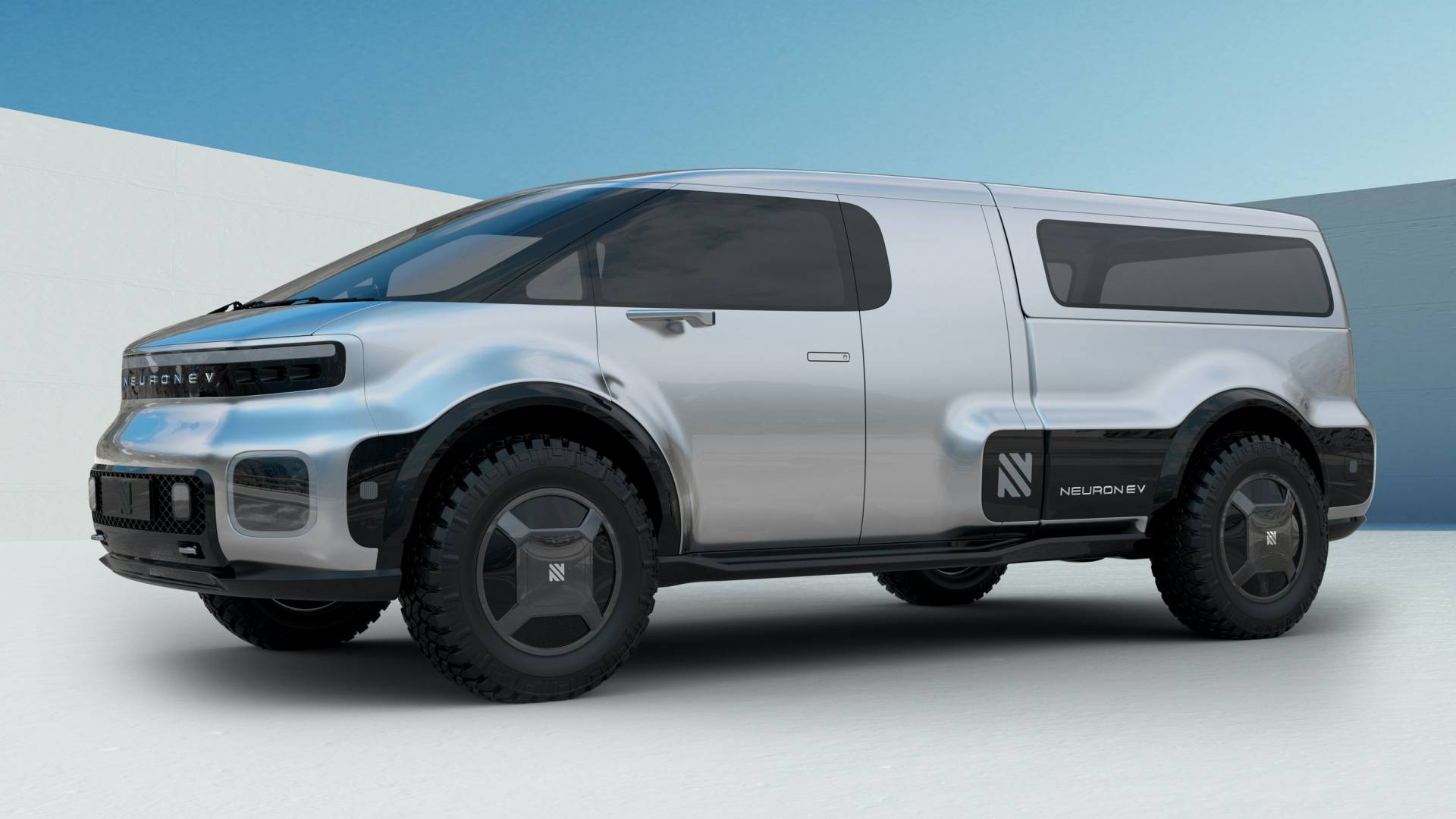 Neuron EV’s T/One Pickup And Torq Semi Truck Visibly Target Tesla