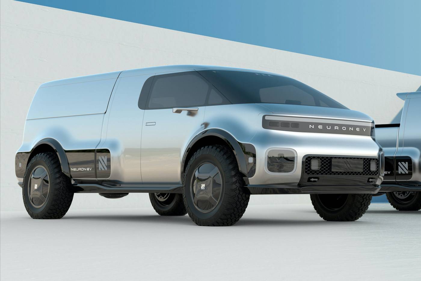 Neuron EV’s T/One Pickup And Torq Semi Truck Visibly Target Tesla
