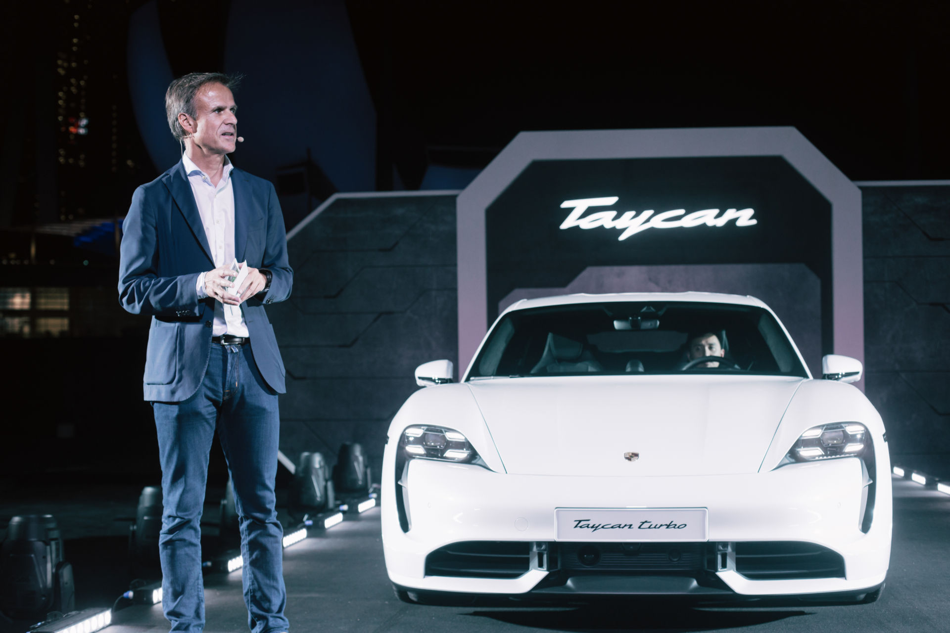 Porsche Taycan Flanked By Stormtroopers At Asia Pacific Launch