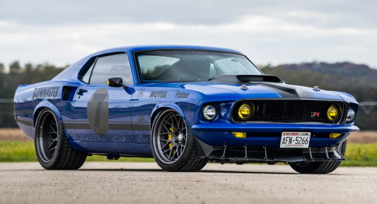 Ringbrothers’ 1969 Ford Mustang Mach 1 Sports A Massive 8.5-Liter V8 ...