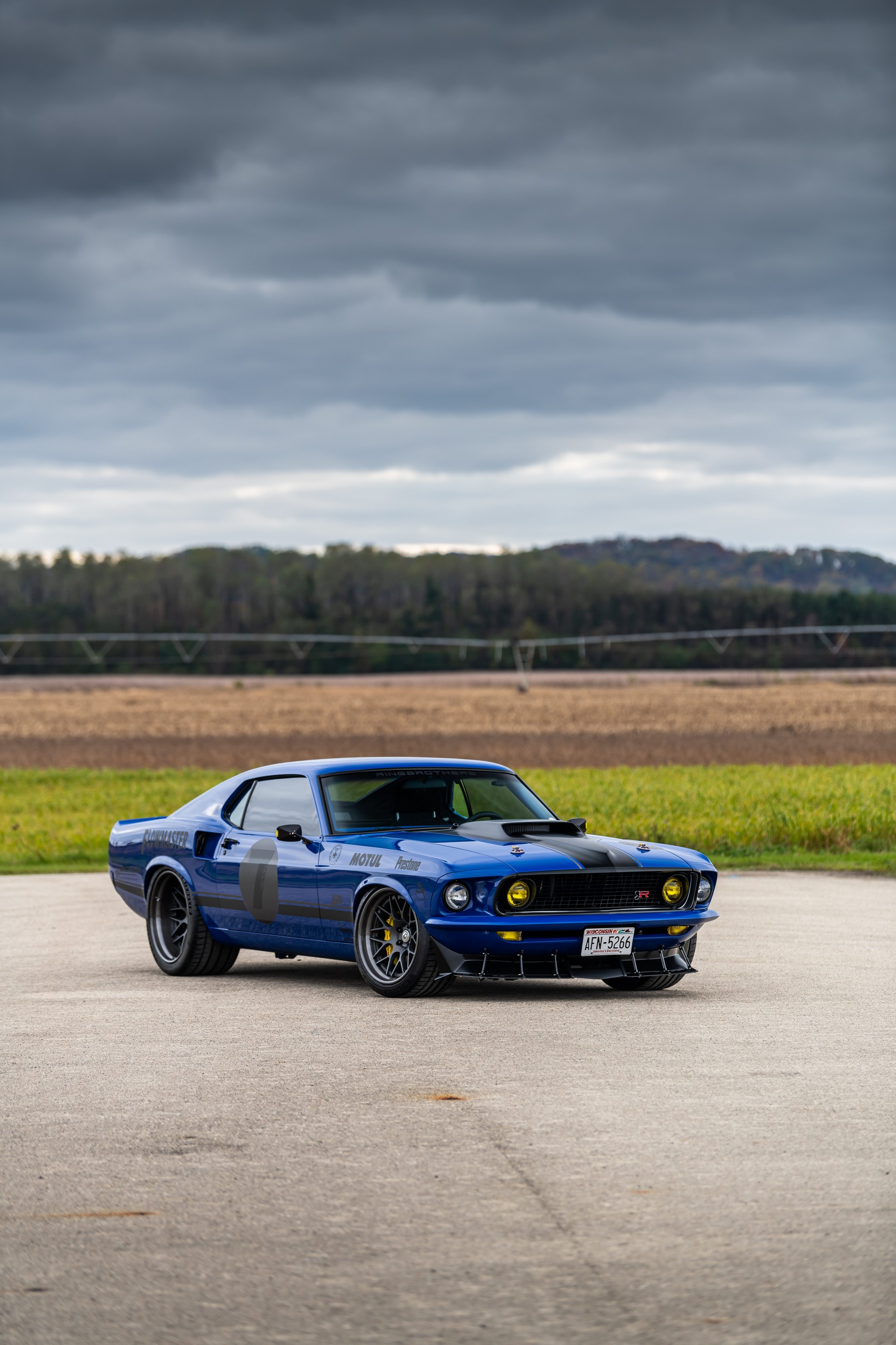 Ringbrothers’ 1969 Ford Mustang Mach 1 Sports A Massive 8.5-Liter V8 With 700 HP